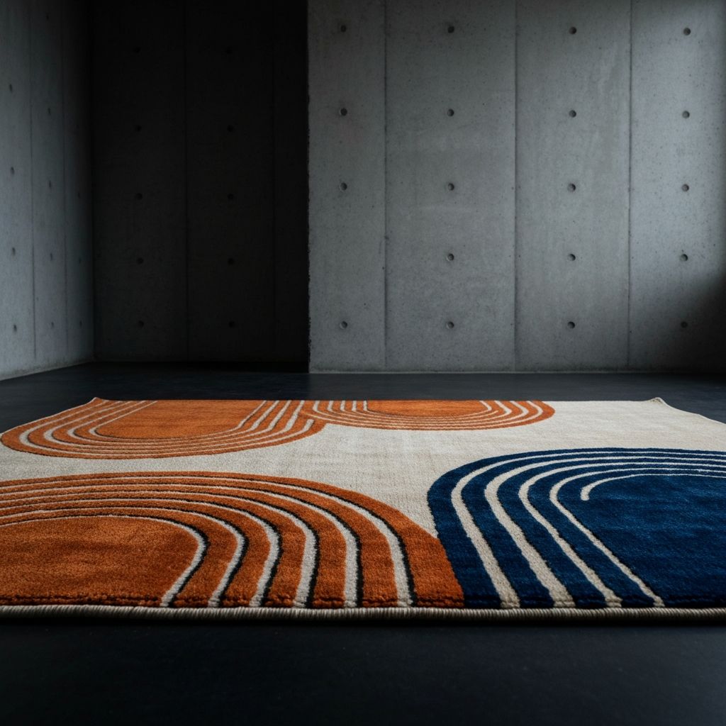 Textura y patrones de alfombra hecha a mano